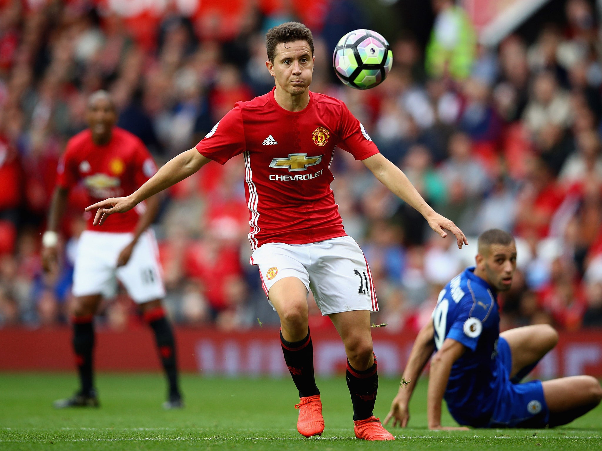 Ander Herrera could stake his claim for a regular place in Manchester United's first team against Zorya