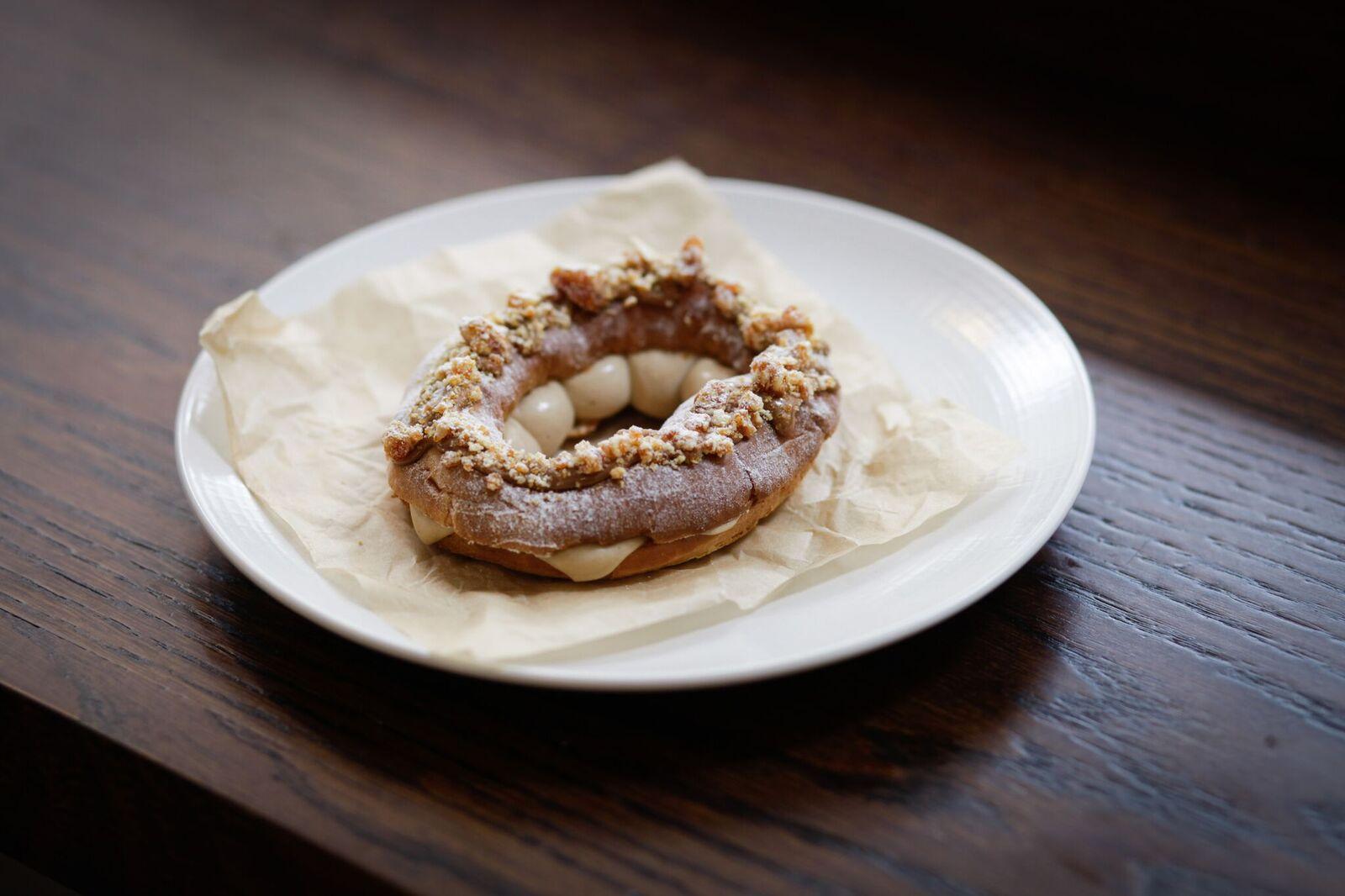 The Paris-Brest dessert was "a bit gloopy, a bit much"