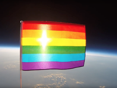 Read more

The first LGBT pride flag has been launched into space