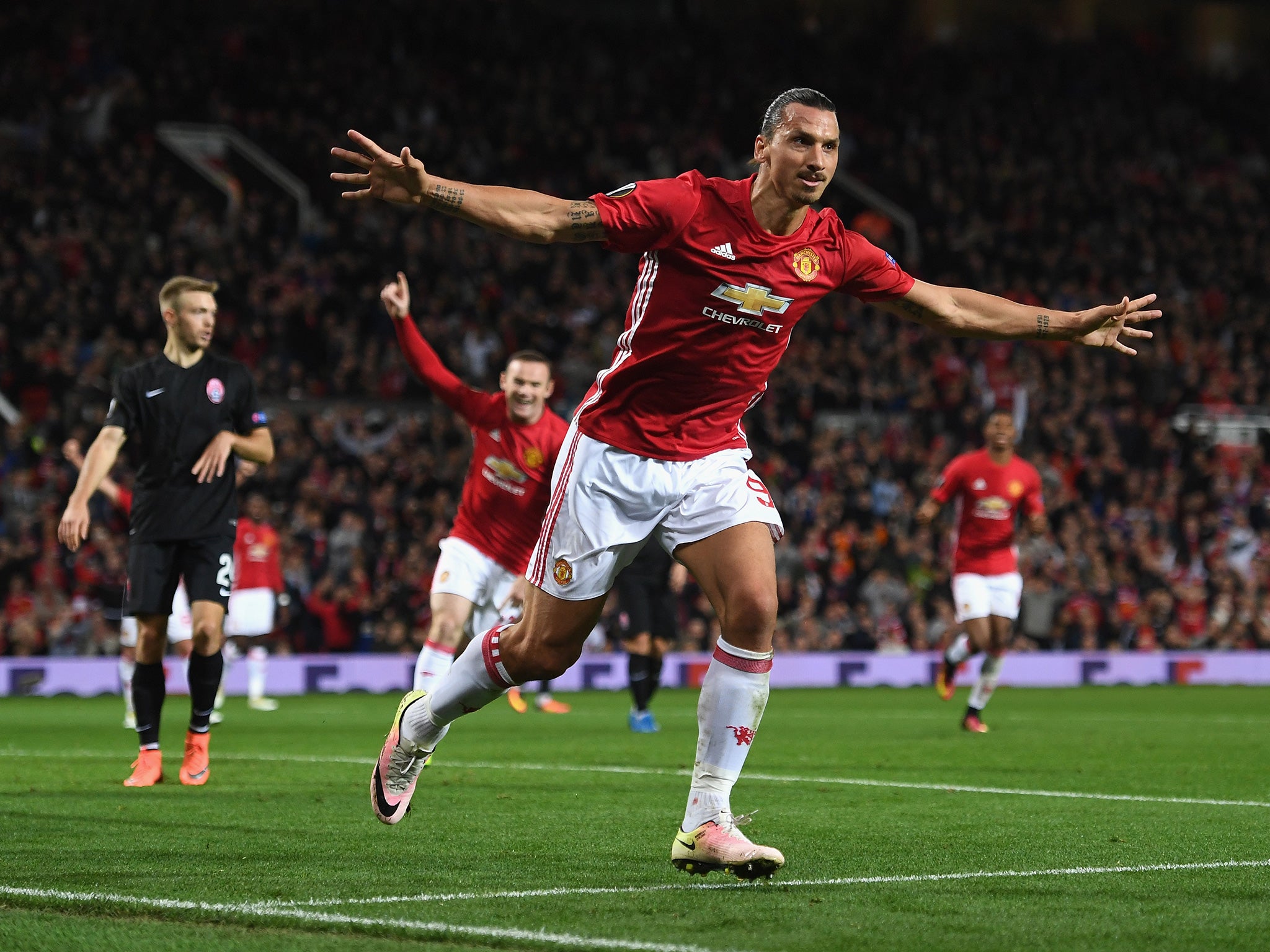Manchester United vs Zorya match report: Zlatan Ibrahimovic saves Jose Mourinho's side from embarrassment