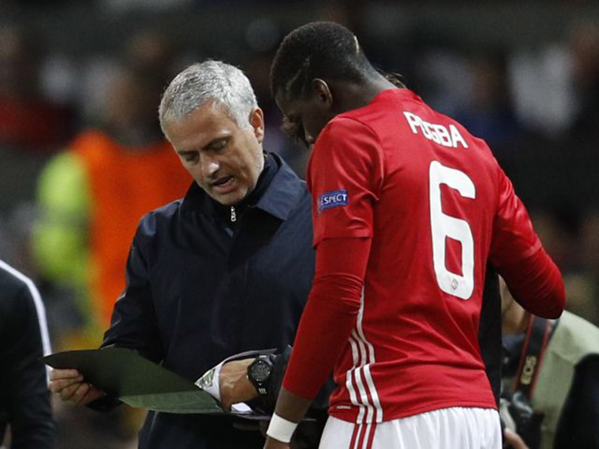 Mourinho gives fresh instructions to Pogba