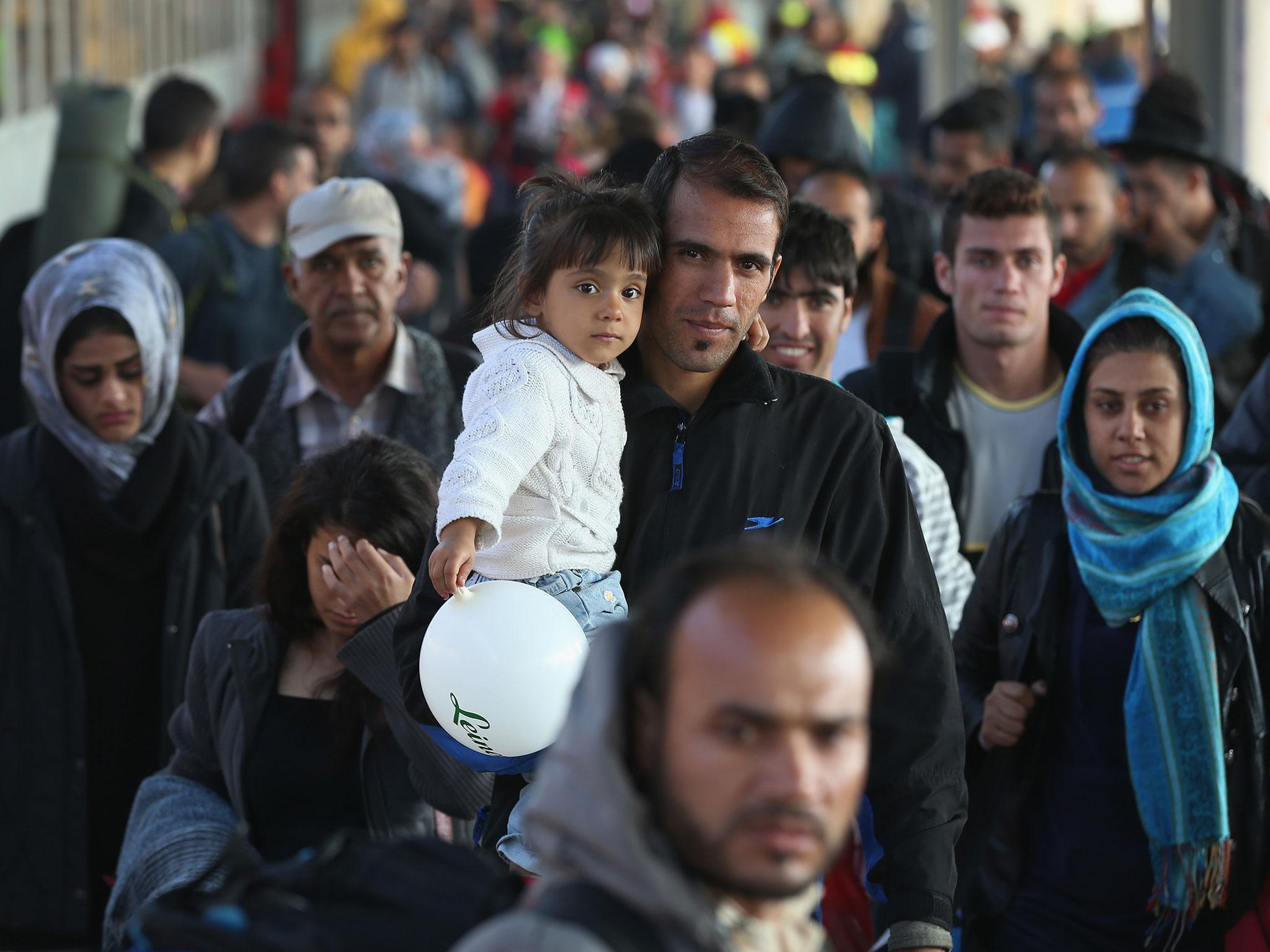More than a million refugees have arrived in Germany since the start of the crisis