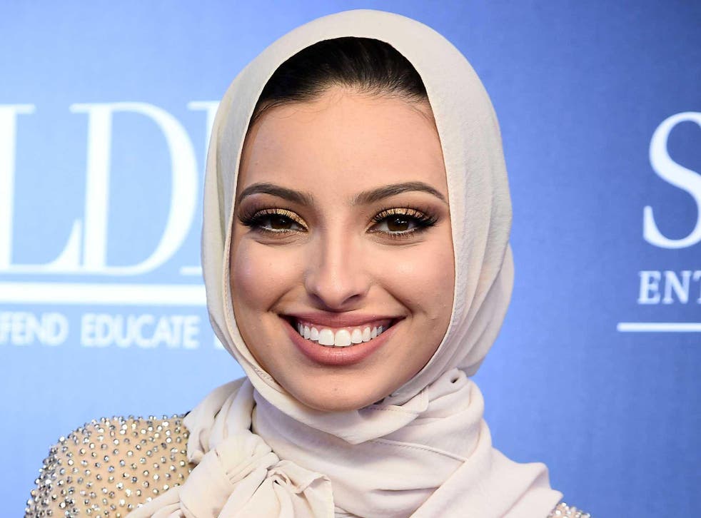 Dress Changing Video Of Muslim Girl - Noor Tagouri becomes first hijab-wearing Muslim woman to feature in Playboy  magazine | The Independent | The Independent