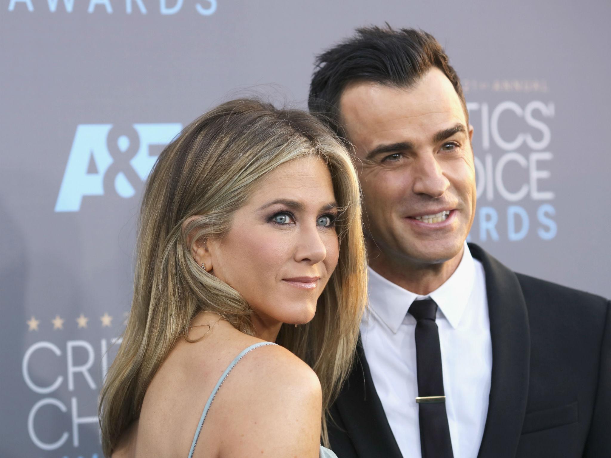 Jennifer Anistons husband Justin Theroux reflects on difficulties of media attention on their relationship The Independent The Independent pic