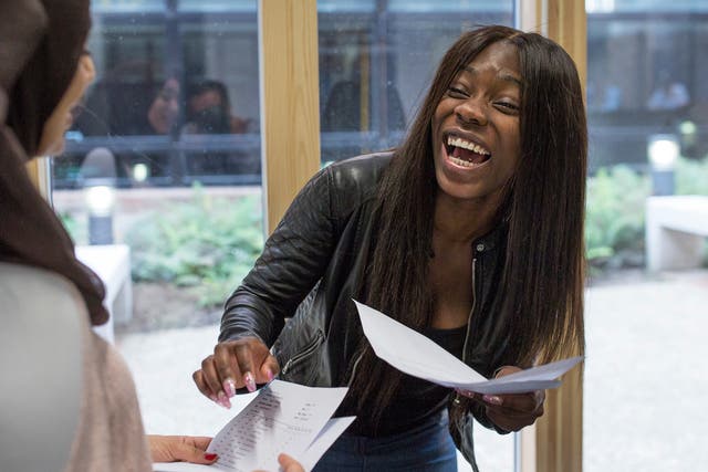 Thousands of students celebrated A-level results day this week