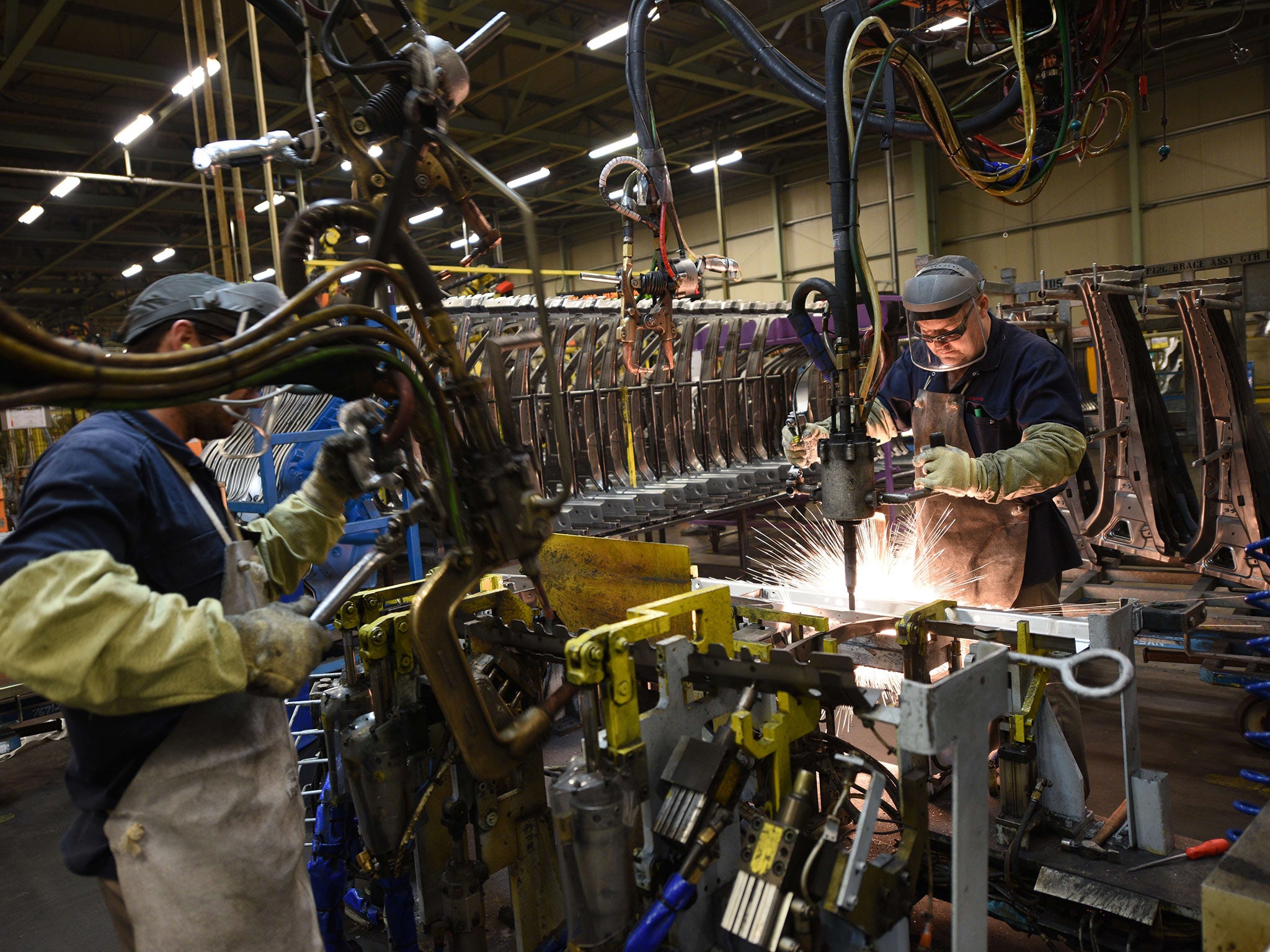 Nissan's car plant at Sunderland