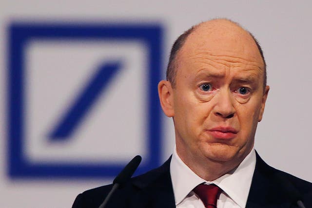 Deutsche Bank chief John Cryan has sought to reassure staff that the company is secure