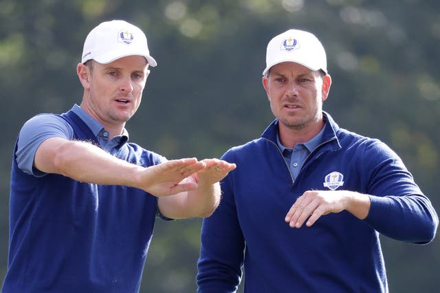 Rose and Stenson lost their morning foursomes on Friday