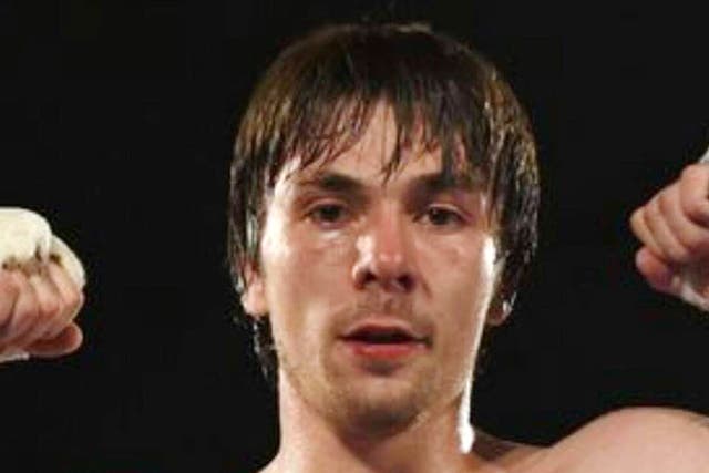 Scottish boxer Mike Towell