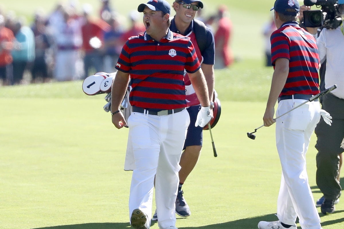 Ryder Cup 2016: USA lead on final day after Patrick Reed inspires ...