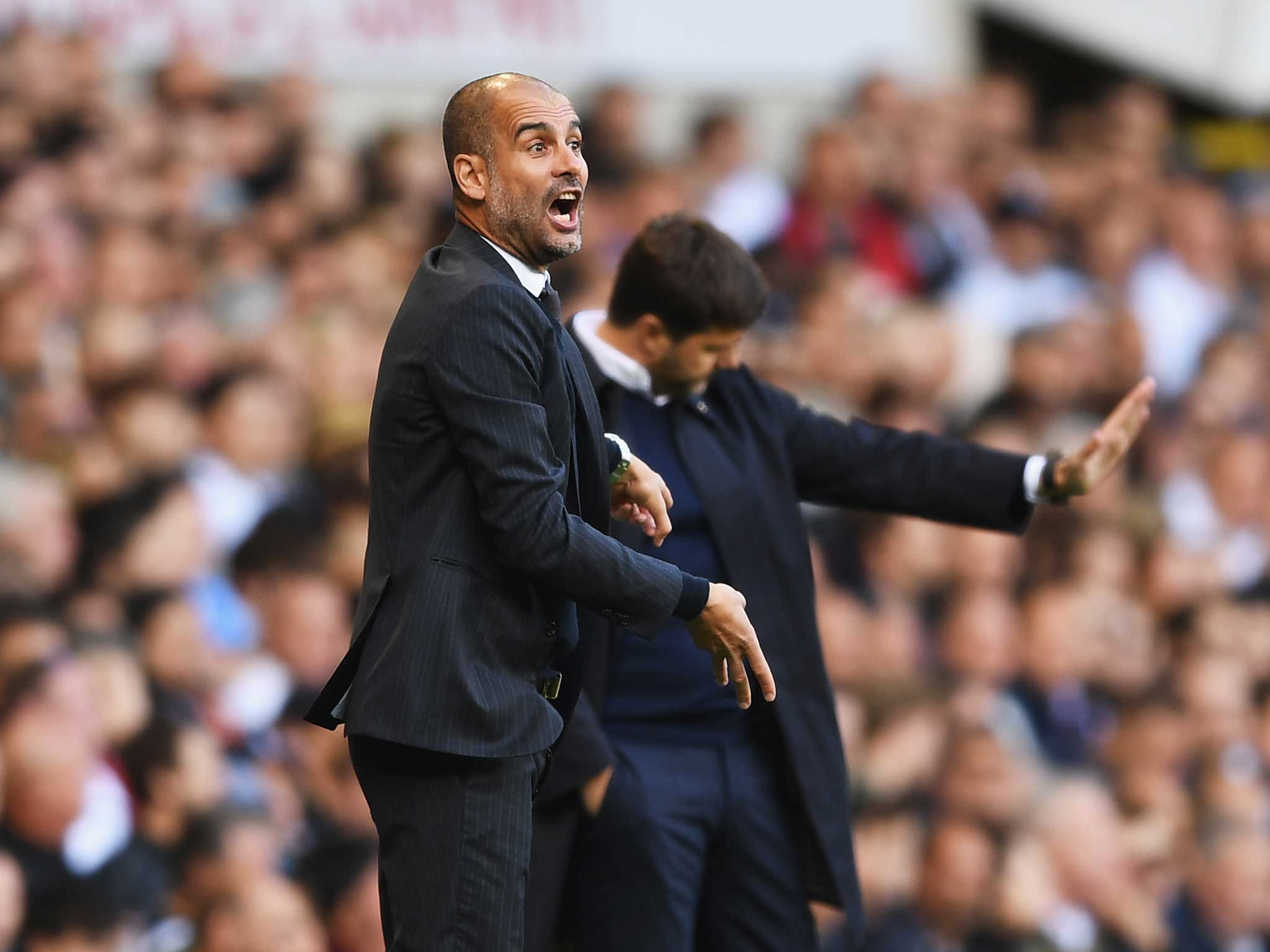 This was Pep Guardiola's first defeat as City manager