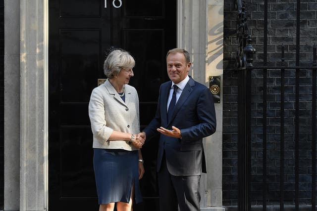 Donald Tusk, the European Council president, said the remaining EU countries intend to safeguard their interests