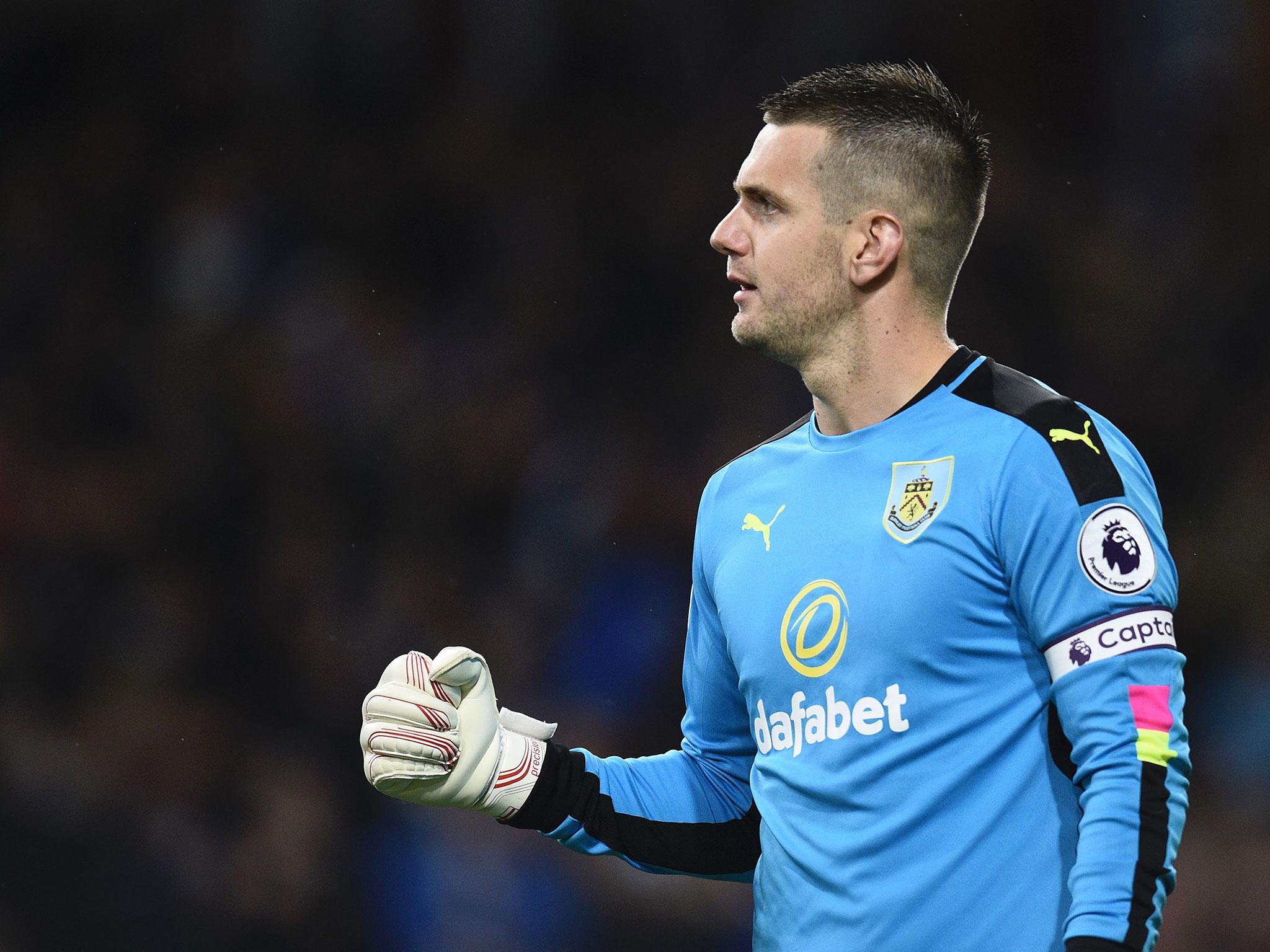 &#13;
Tom Heaton will be key to Burnley's hopes of victory (Getty)&#13;