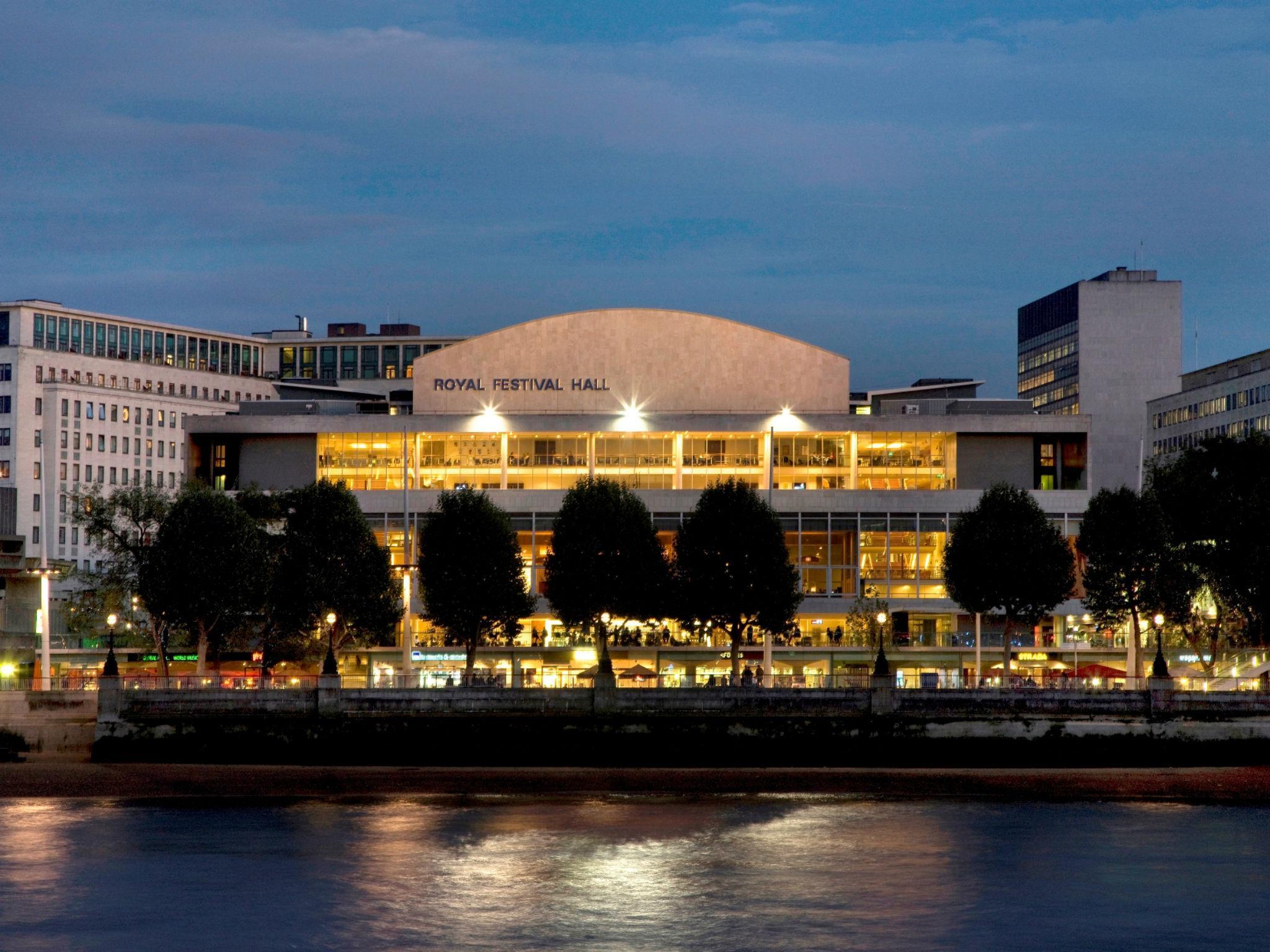 Stravinsky's opera took place in London's Royal Festival Hall