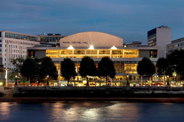 Stravinsky's opera took place in London's Royal Festival Hall