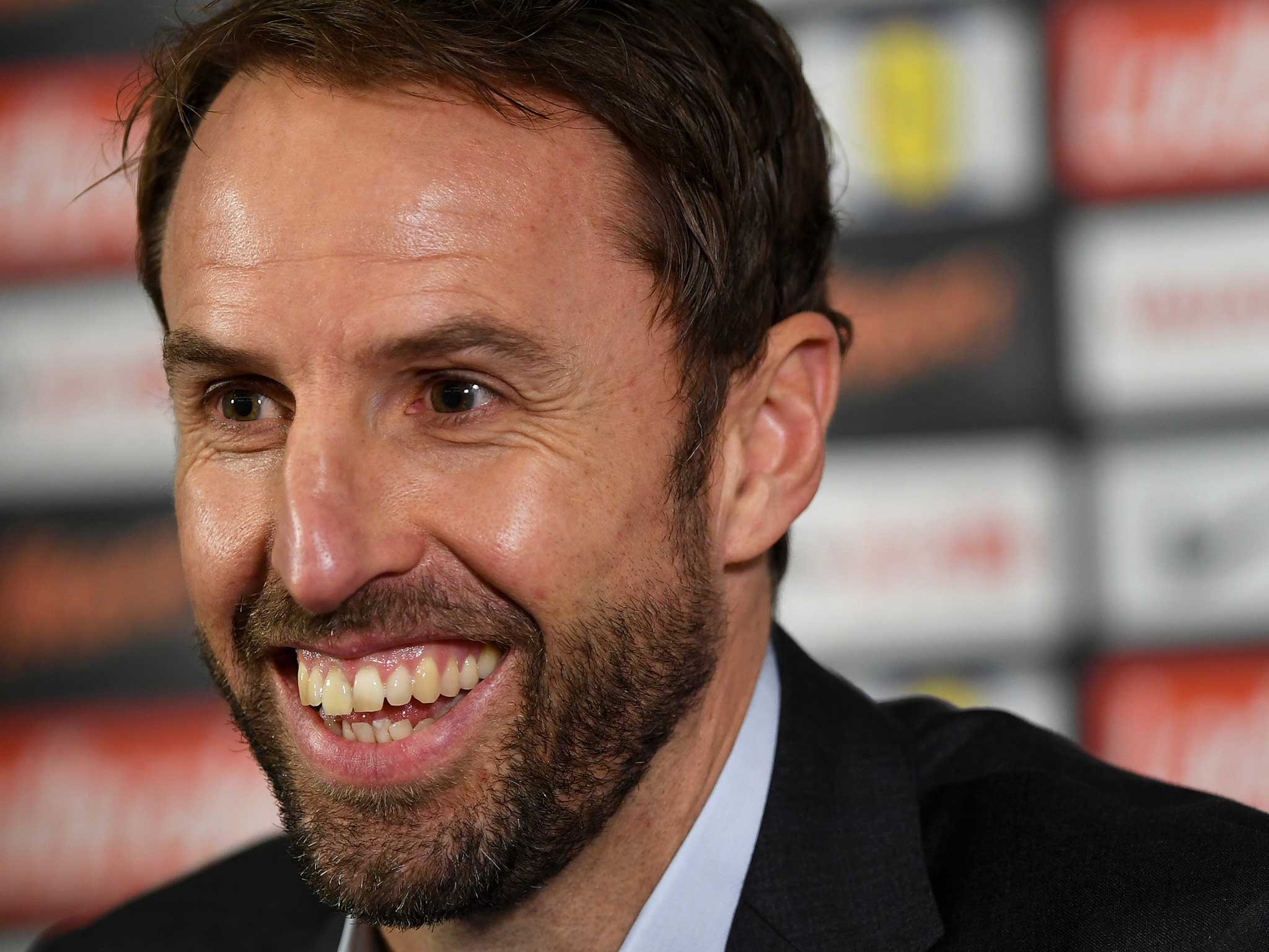 Gareth Southgate speaks to the media for the first time as England caretaker manager