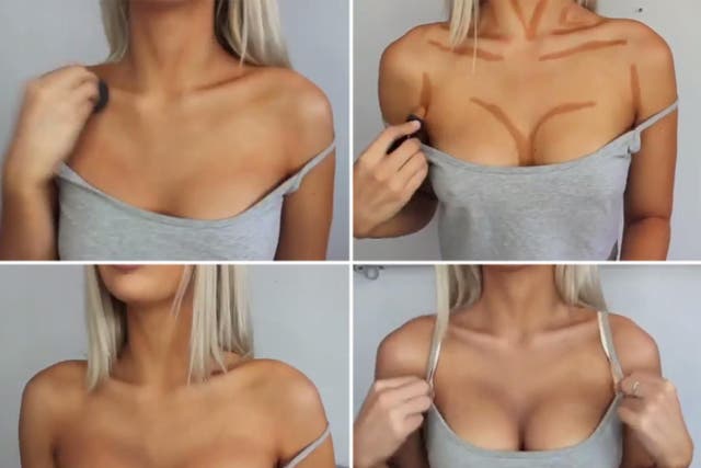 Beauty blogger Natalie Boucher shows you how to get bigger boobs in just six minutes