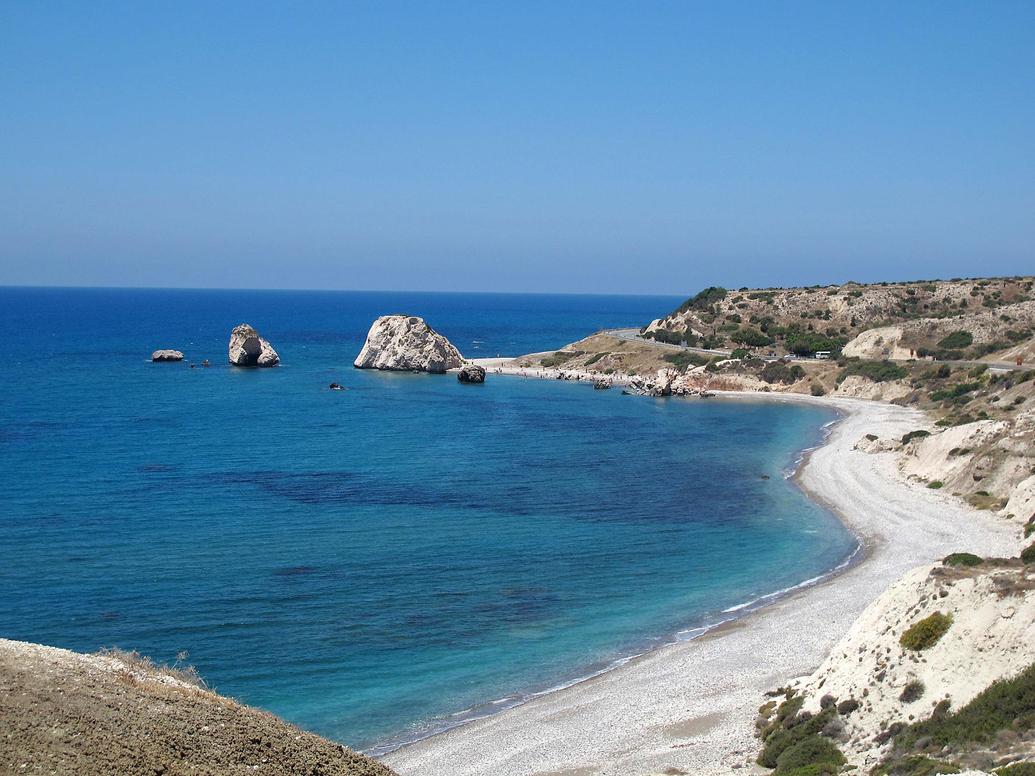The Petra Tou Romiou (Aphrodite's Rock) in the southwestern Paphos region in the east Mediterranean island of Cyprus Getty