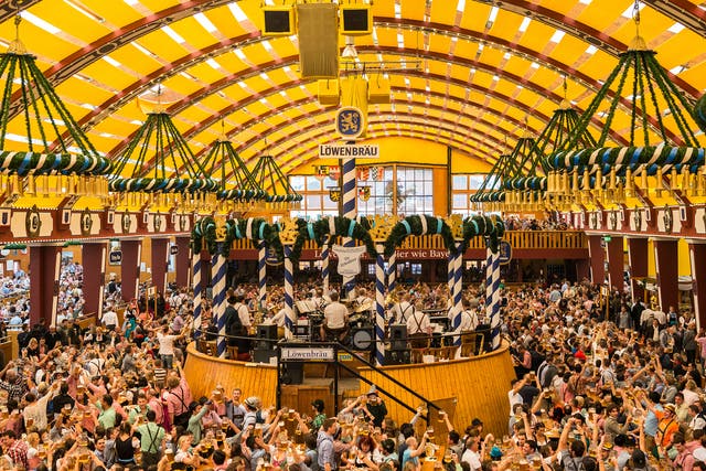 Security at this year's Oktoberfest celebrations in Munich have been tight, following attacks across Germany over the summer
