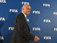 Sam Allardyce: Fifa president Gianni Infantino saddened by newspaper sting operation into former England manager