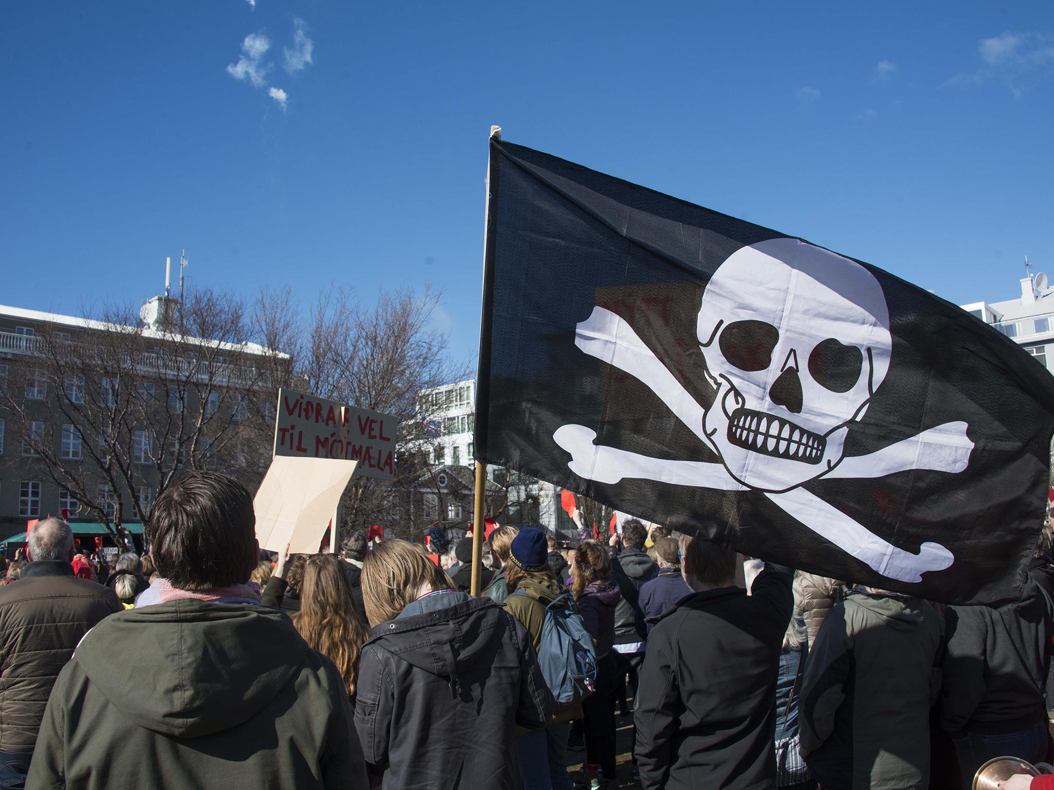 Public anger at corruption in Iceland has led to support for the Pirate Party
