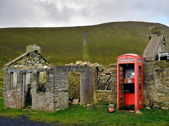 The Shetland Islands was found to have one of the worst connections but several London boroughs also lag behind the national average