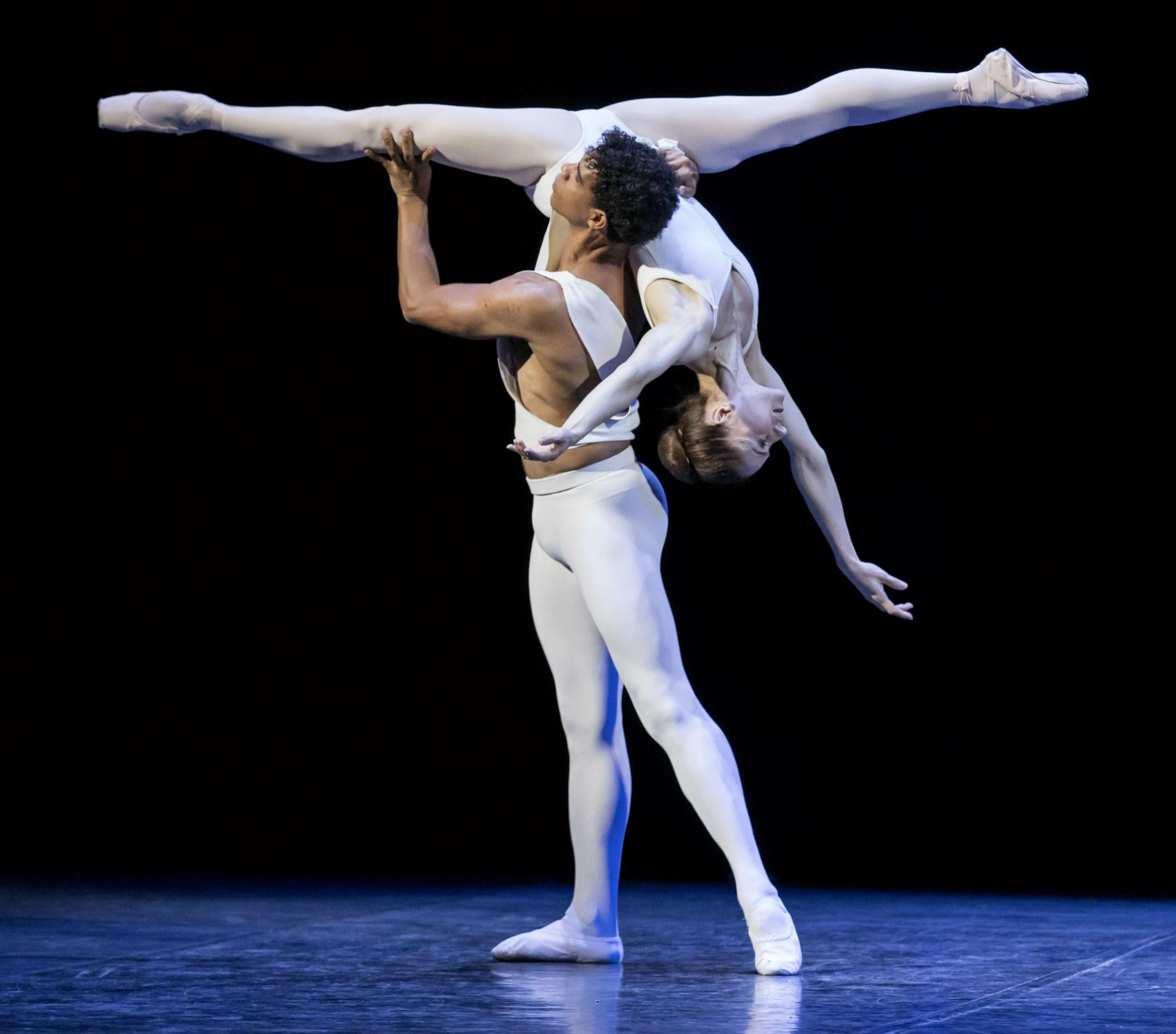 Marianela Nuñez and Acosta in his farewell show at the Royal Albert Hall