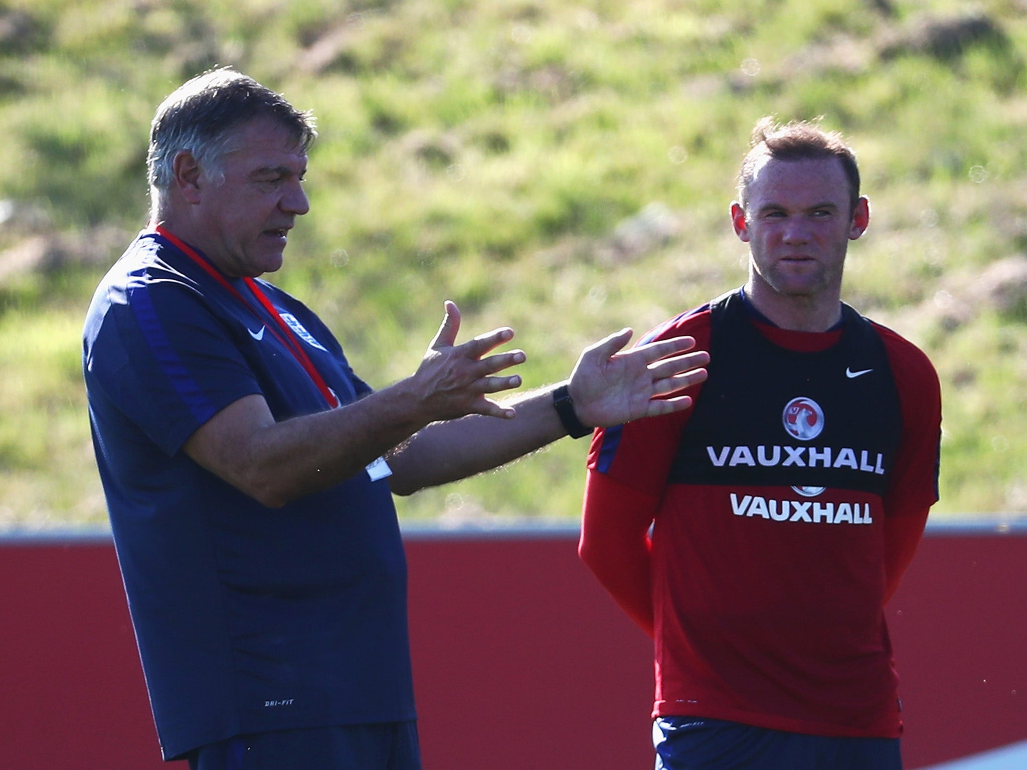 Rooney said the players could tell how excited Allardyce was