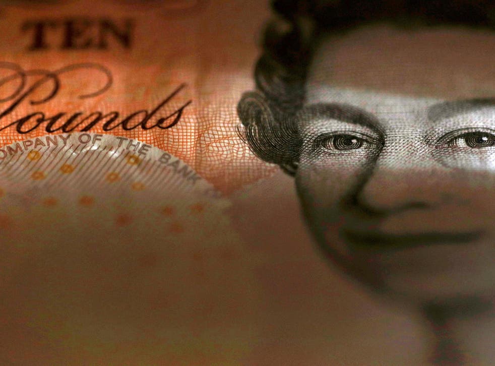 The pound has been under increased pressure since the Prime Minister hinted heavily at a hard Brexit