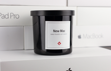 Company makes candle that smells like new Macs, immediately sells out