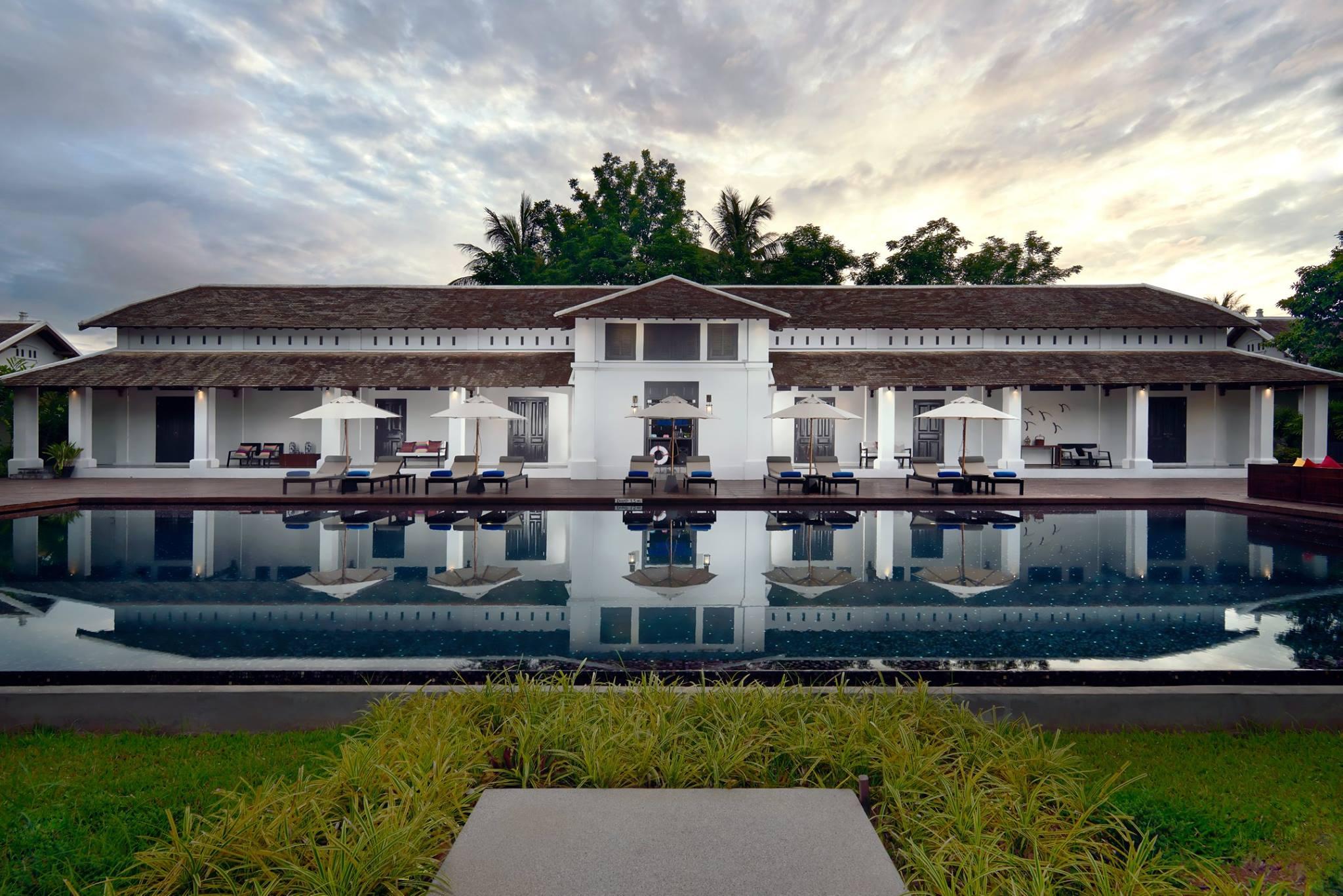 The Sofitel Luang Prabang is set in the former French governor's residence
