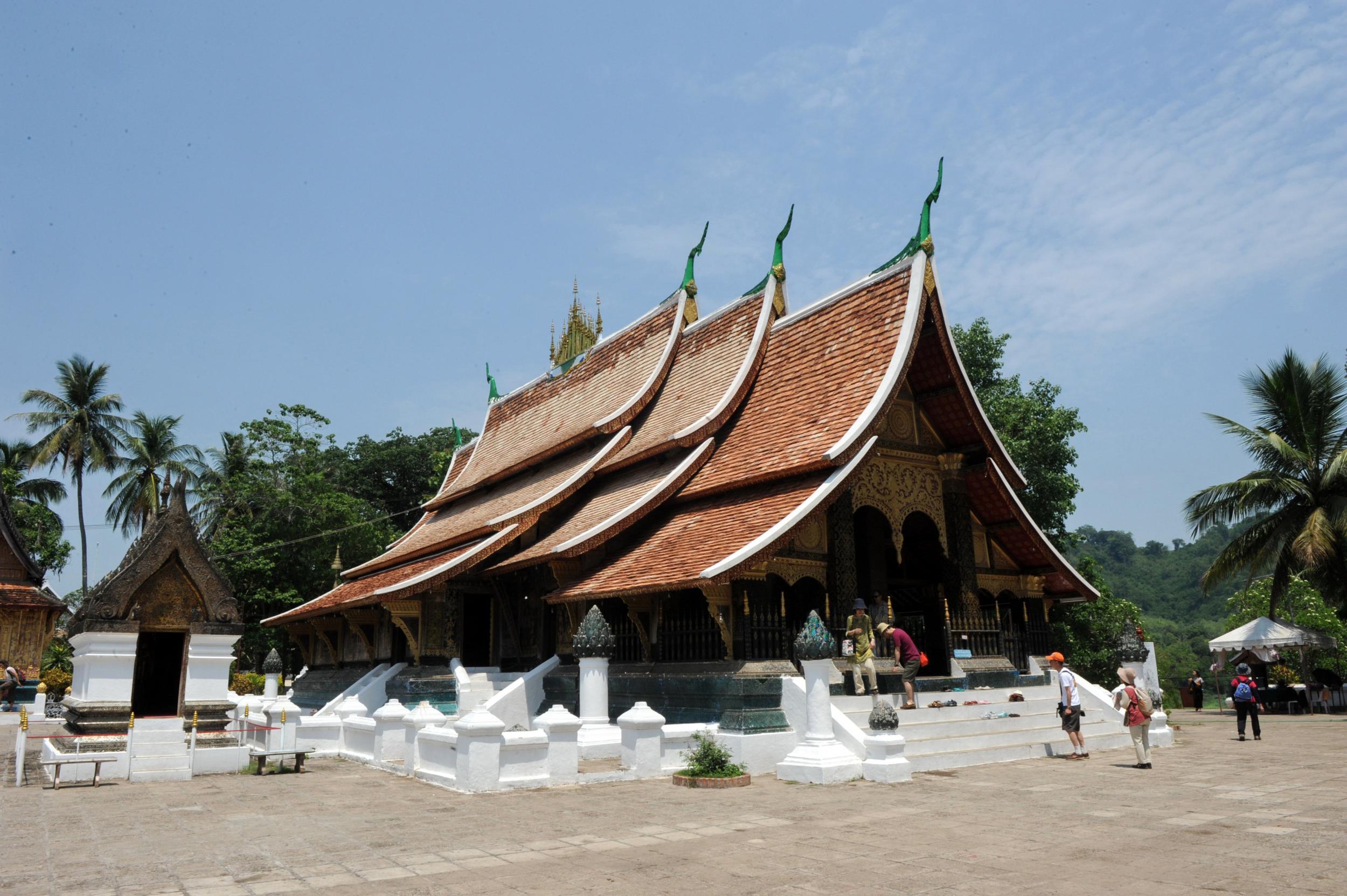 The Temple of the Golden City in Luang Prabang