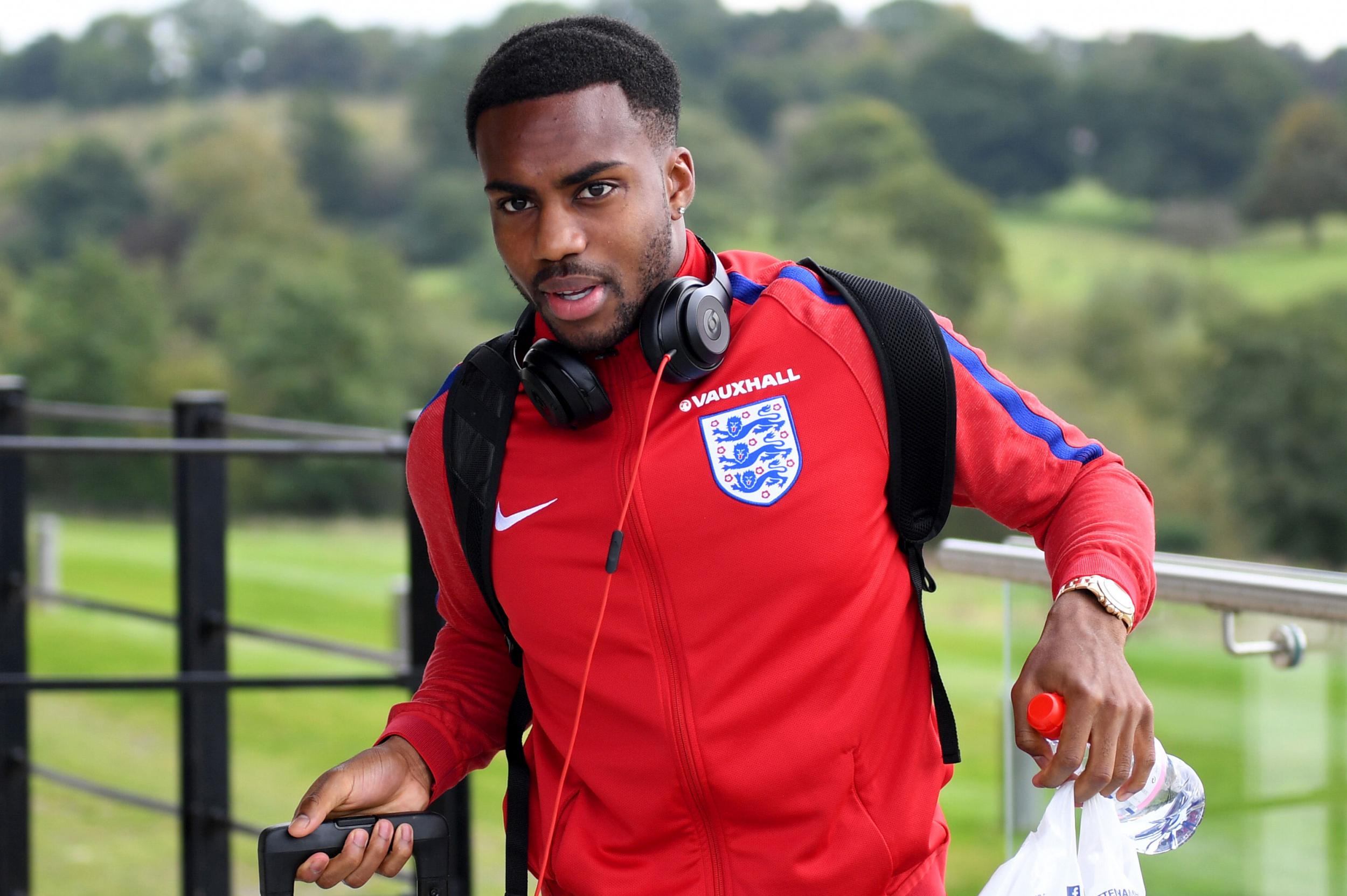 Danny Rose at St George's Park