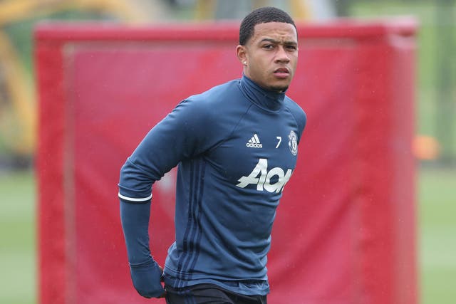 Memphis Depay is considering his Manchester United future after struggling for first-team football