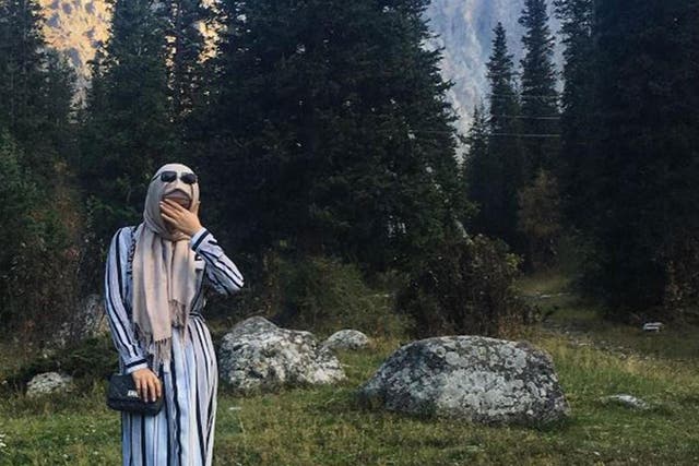 Aikol Alikzhanova said being a Muslim made her happy