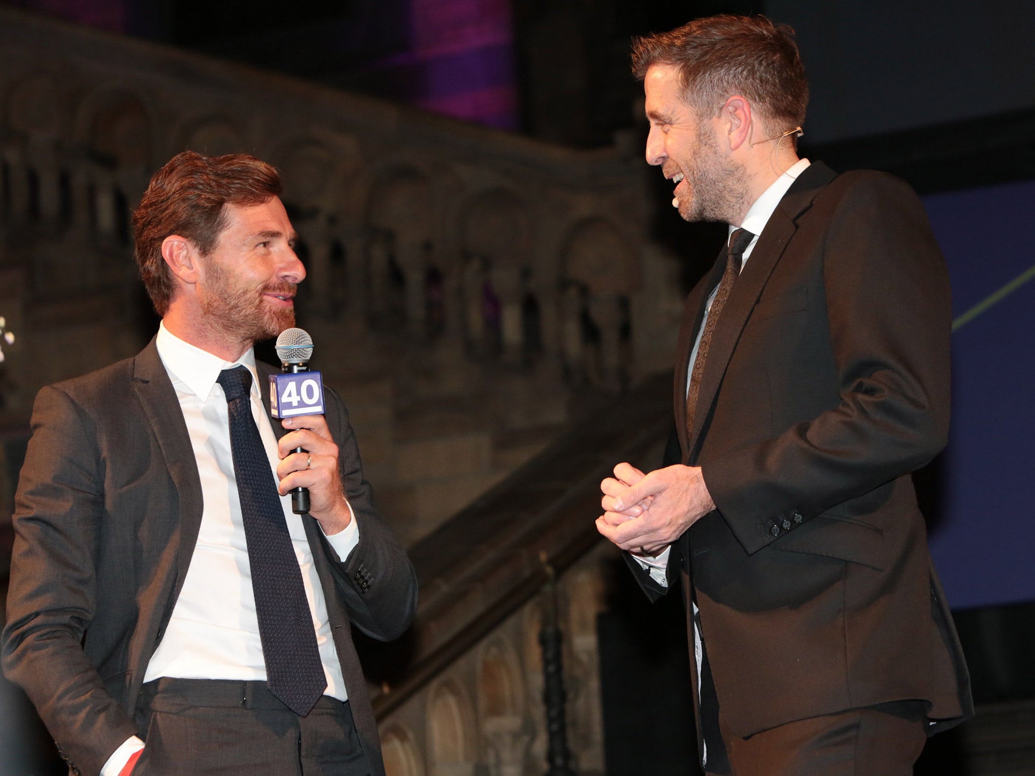 Villas-Boas discussed his career in Amsterdam on Tuesday night