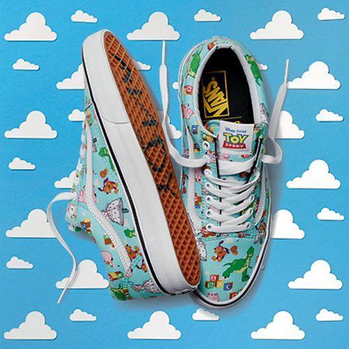 toy story vans andy on bottom
