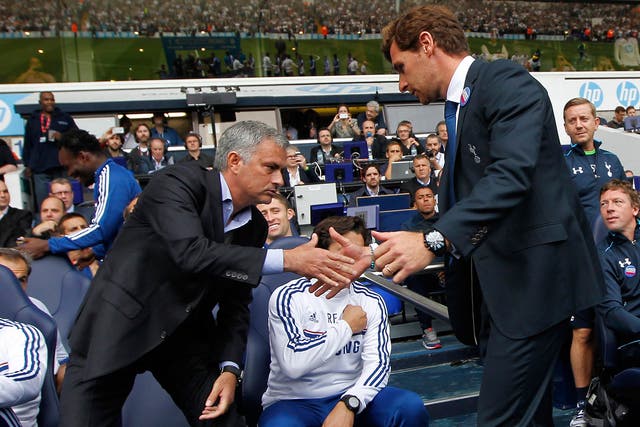 Andre Villas-Boas has spoken about his relationship working with and against Jose Mourinho