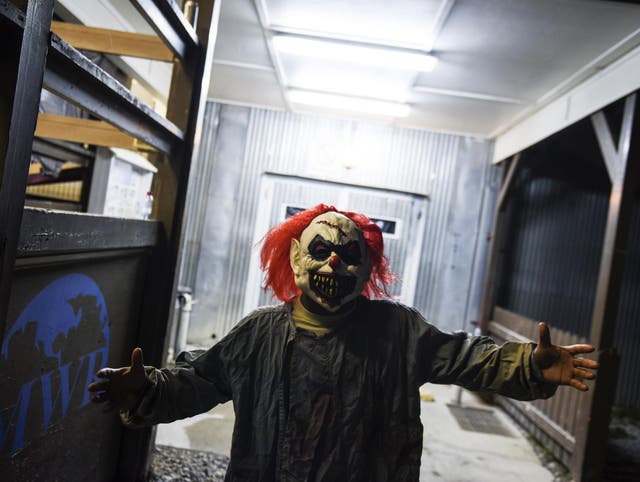 Clowns have been terrorising children in Newcastle, among other locations, as the craze for dressing as creepy circus characters sweeps across Britain