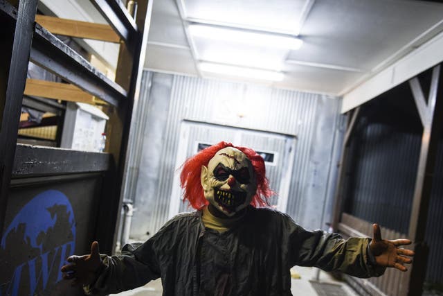 Clowns have been terrorising children in Newcastle, among other locations, as the craze for dressing as creepy circus characters sweeps across Britain