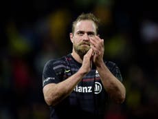 Read more

Repeated concussion forces Saracens' Hargreaves into retirement