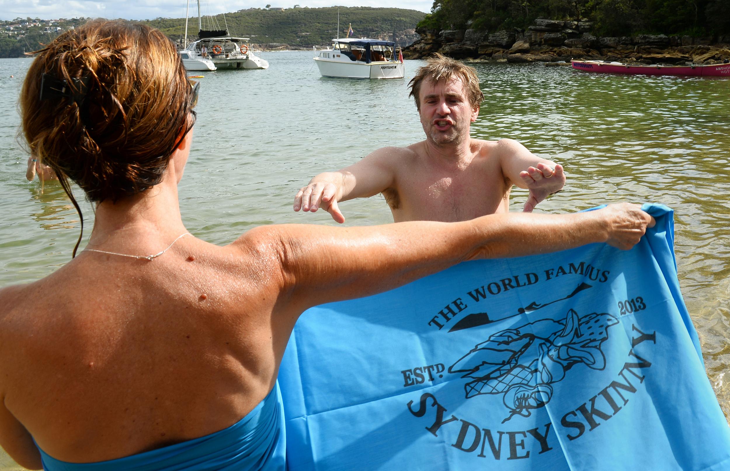 Make a splash at an organised skinny-dip