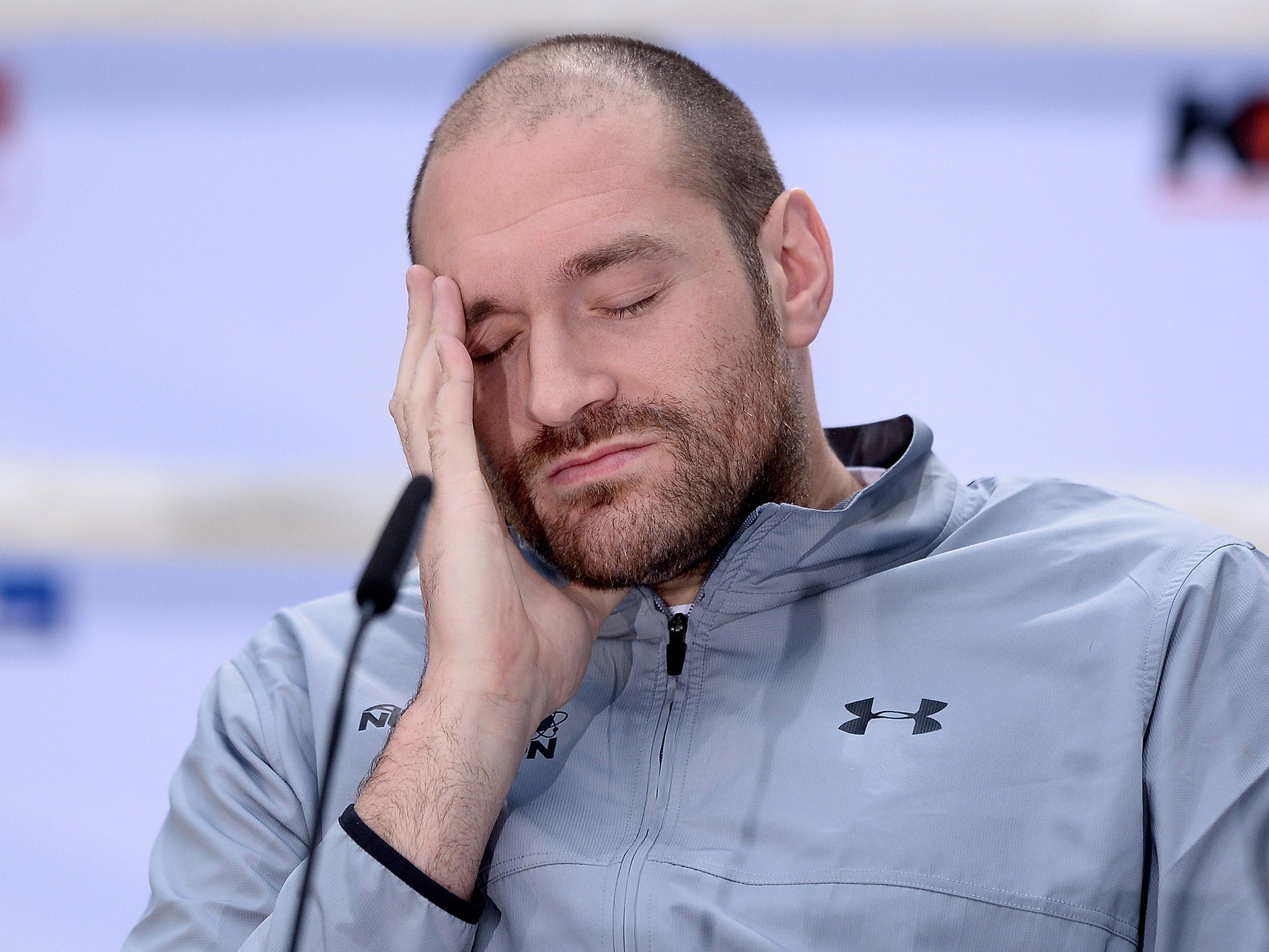 Tyson Fury needs time to be left alone to recover from his current state of illness
