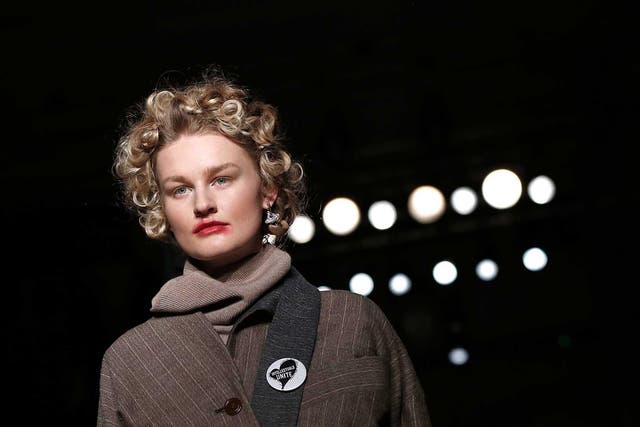 Vivienne Westwood used snug ringlets to achieve a cropped curl