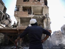 Syria conflict: The Nobel Peace Prize-nominated White Helmets pulling survivors from the destruction of war
