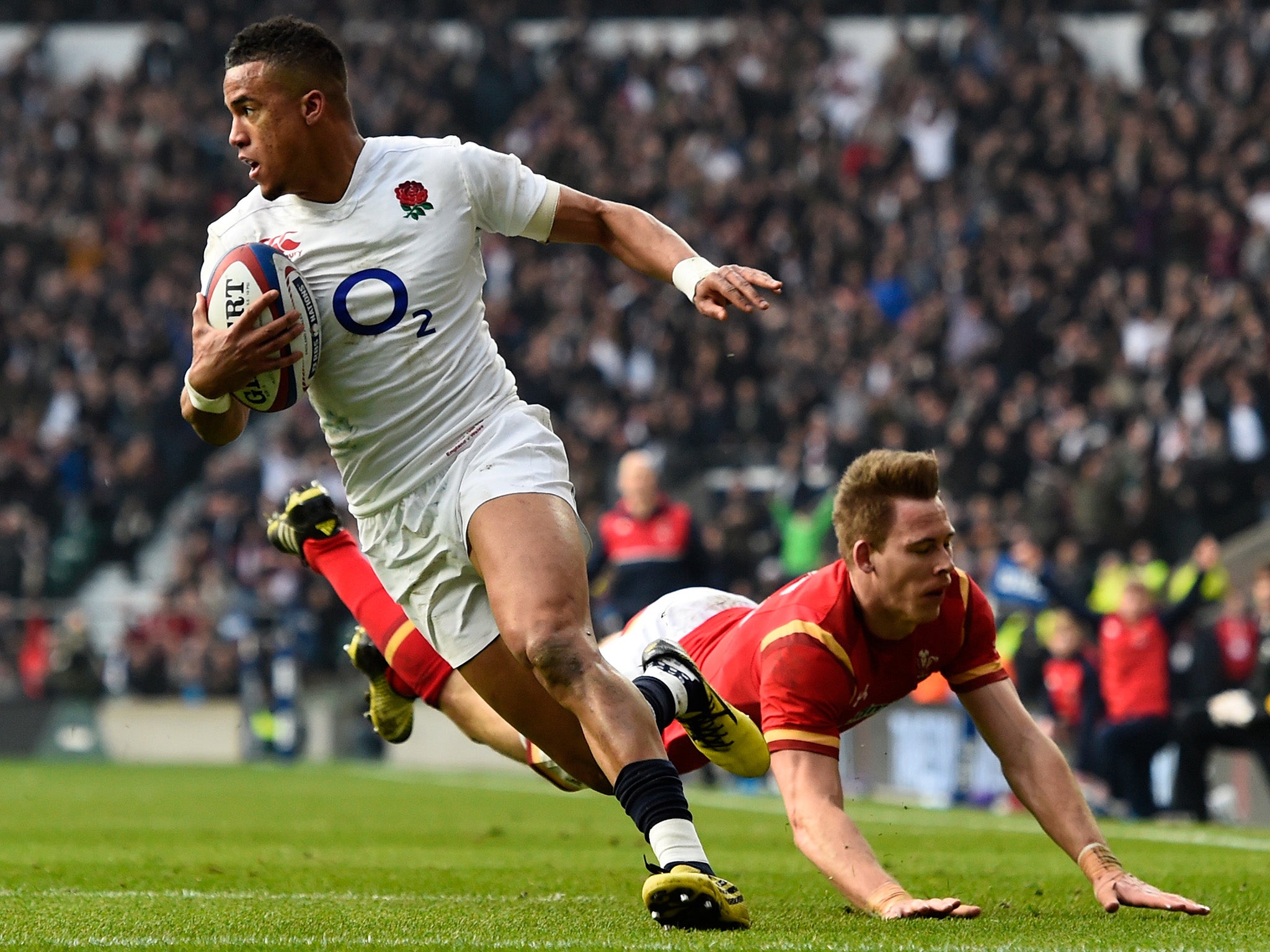 Watson has scored 12 tries in 24 caps for England