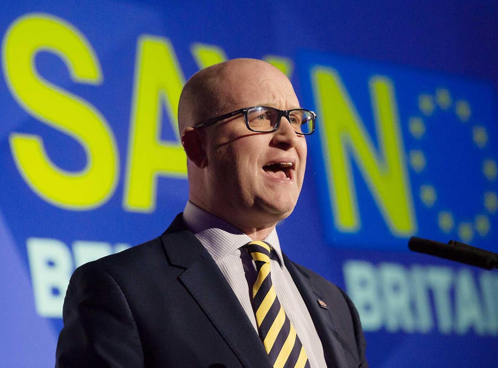 Ukip MEP Paul Nuttall, the bookies’ favourite for the party leadership contest