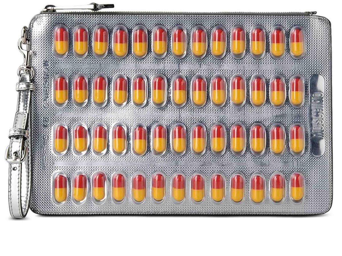 Nordstrom yanks Moschino prescription pill-themed fashion line