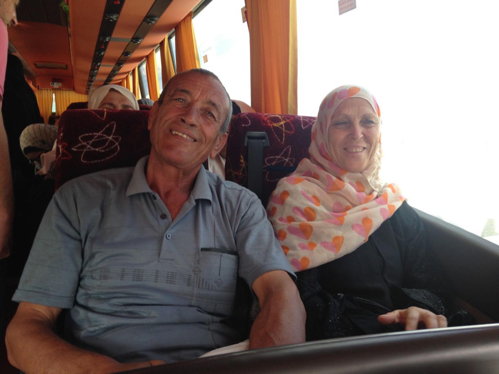 Faisal and Huda Buhasi and her husband Faisal wanted to pray at the al-Aqsa Mosque ‘one more time’