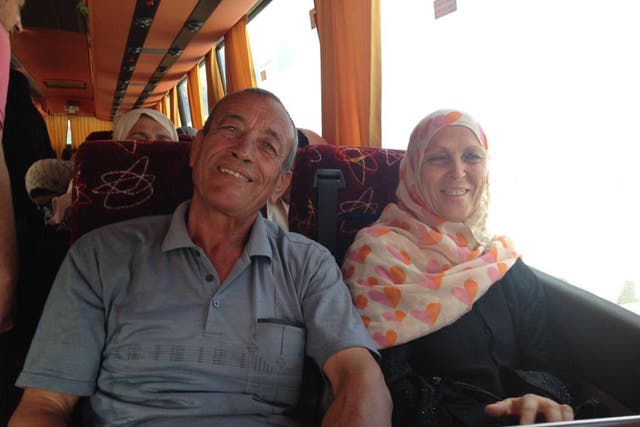 Faisal and Huda Buhasi and her husband Faisal wanted to pray at the al-Aqsa Mosque ‘one more time’ 